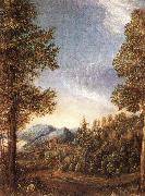 Albrecht Altdorfer Danube-landscape painting